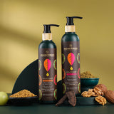 Fenusmooth Frizzy Hair Treatment & Hair Shine Combo