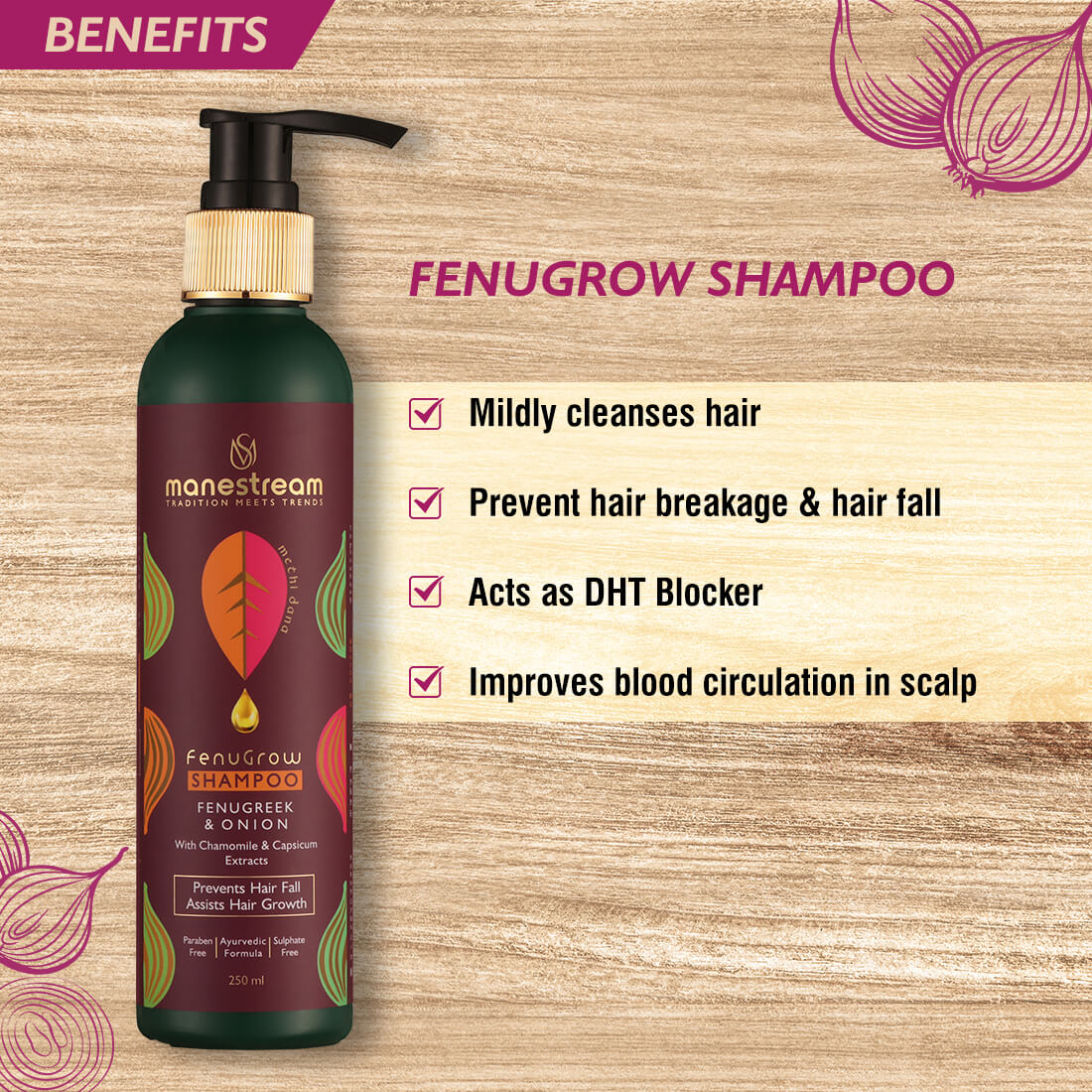Fenugrow Hair Fall Treatment Shampoo